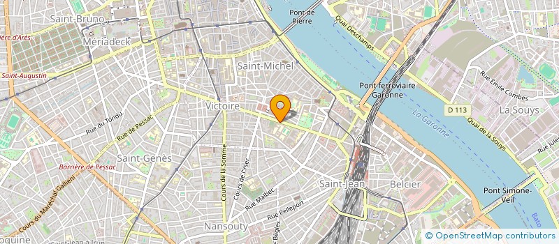 localisation de l'entreprise SYNDIC COP RES DE LA MARNE  BORDEAUX