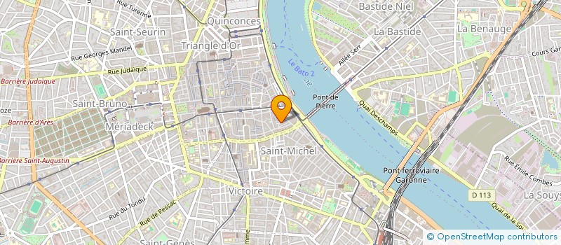 localisation de l'entreprise SYNDIC COP RES DESCAZEAUX  BORDEAUX