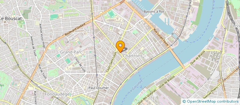 localisation de l'entreprise SYNDIC COP RES LE JARDIN DES MILLESIMES  BORDEAUX