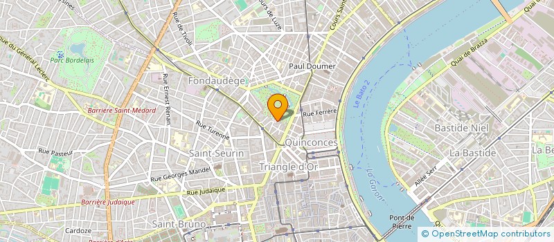 localisation de l'entreprise SYNDIC COP RES LE JARDIN DU CHAMP DE MAR  BORDEAUX