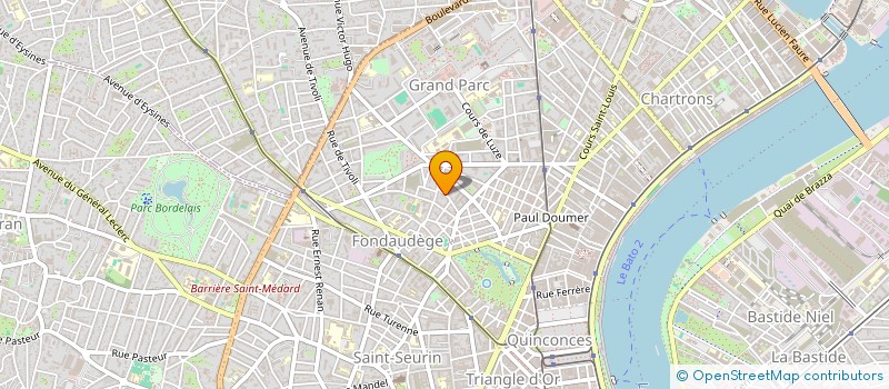 localisation de l'entreprise SYNDIC COP RES ONYX  BORDEAUX