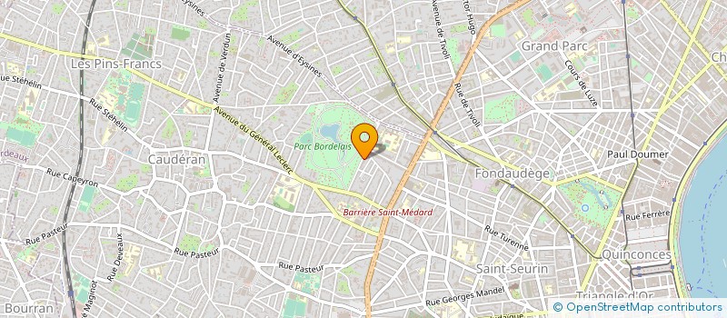 localisation de l'entreprise SYNDIC COP RES  RESIDENCE CARNOT II  BORDEAUX