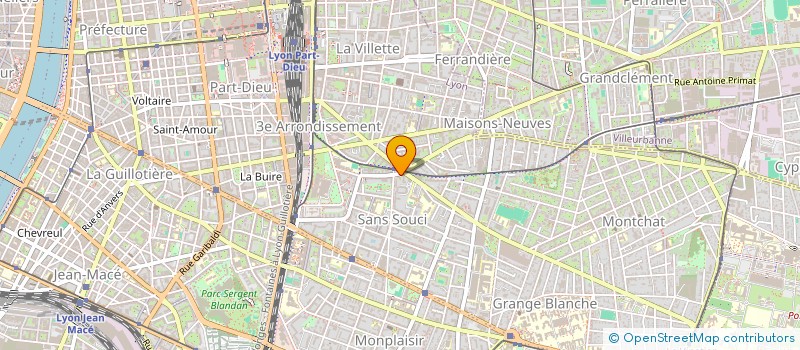 localisation de l'entreprise SYNDIC COP RESIDENCE LE THEMIS  LYON