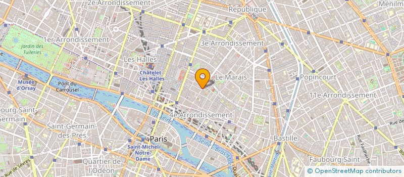 localisation de l'entreprise SYNDIC COPR 27 R DES ARCHIVES  PARIS