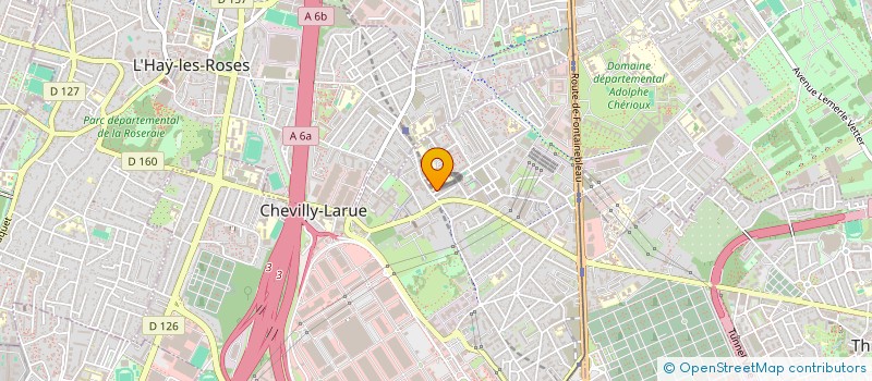 localisation de l'entreprise SYNDIC COPR 3 IMP EDOUARD VAILLANT  CHEVILLY-LARUE