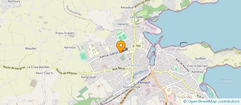 localisation de l'entreprise SYNDIC COPR IMMEUBLE LOGECO LANVIG  PAIMPOL