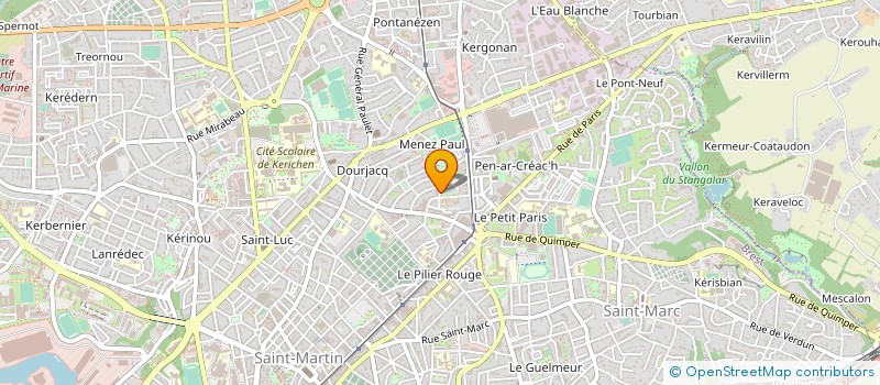 localisation de l'entreprise SYNDIC COPRO à BREST