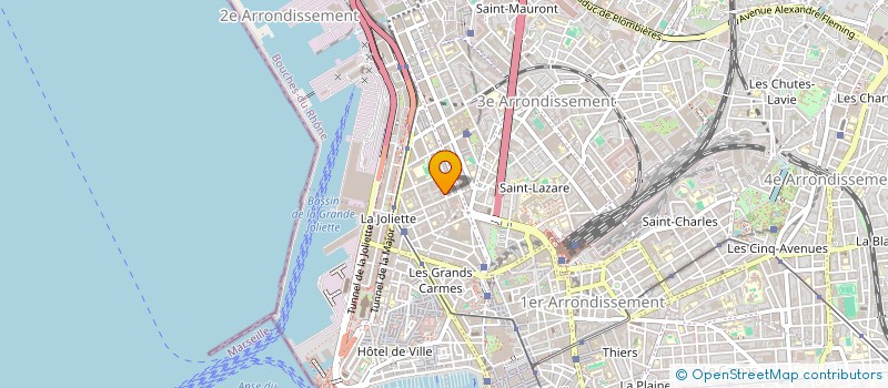 localisation de l'entreprise SYNDIC COPRO 1 RUE CHEVALIER PAUL à MARSEILLE