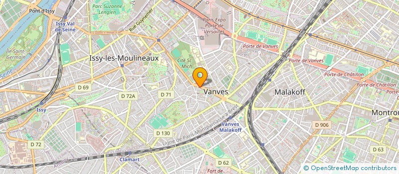 localisation de l'entreprise SYNDIC COPRO 10 RUE ANTOINE FRATTACCI  VANVES