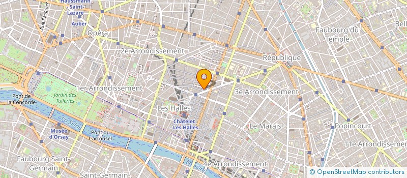 localisation de l'entreprise SYNDIC COPRO 118 RUE ST-DENIS - PARIS 02  PARIS