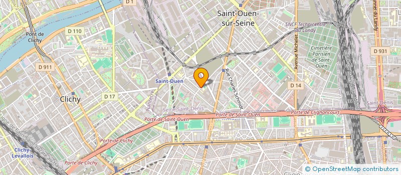 localisation de l'entreprise SYNDIC COPRO 12 R EMILE ZOLA à SAINT-OUEN-SUR-SEINE
