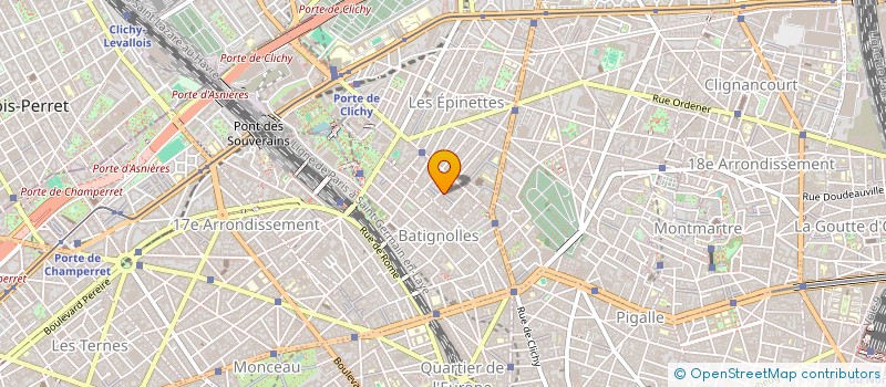 localisation de l'entreprise SYNDIC COPRO 120 RUE LEGENDRE  PARIS