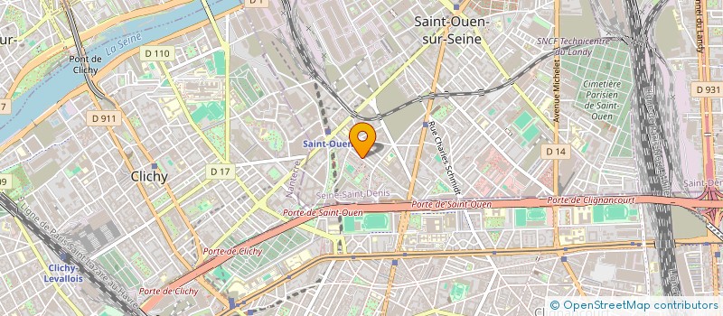 localisation de l'entreprise SYNDIC COPRO 13 RUE LEVASSEUR à SAINT-OUEN-SUR-SEINE
