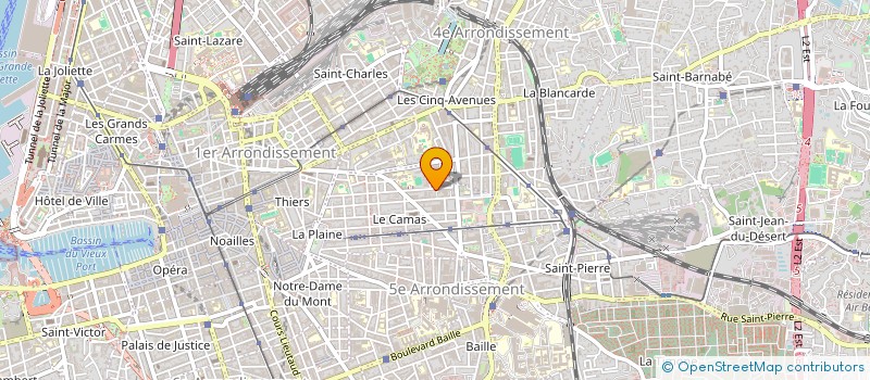 localisation de l'entreprise SYNDIC COPRO 130 RUE JAUBERT à MARSEILLE