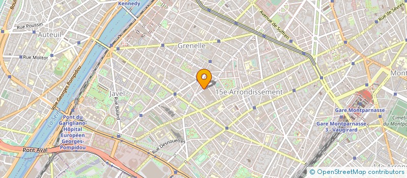 localisation de l'entreprise SYNDIC COPRO 132 RUE CROIX NIVERT  PARIS