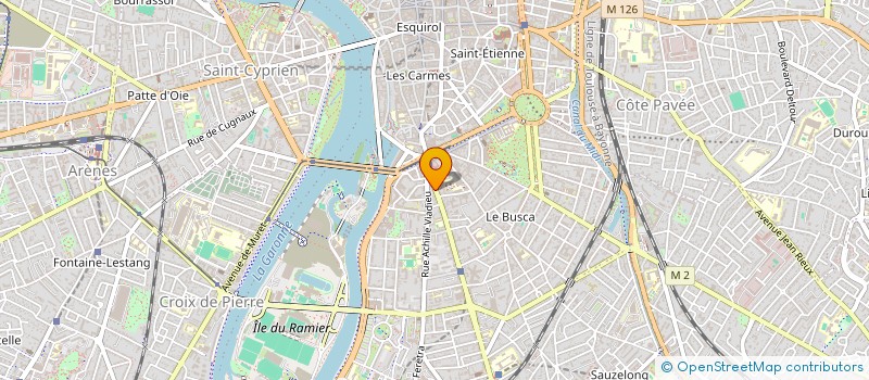localisation de l'entreprise SYNDIC COPRO 151 GRD RUE ST MICHEL à TOULOUSE