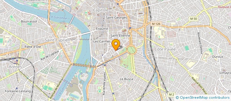 localisation de l'entreprise SYNDIC COPRO 16 RUE OZENNE à TOULOUSE