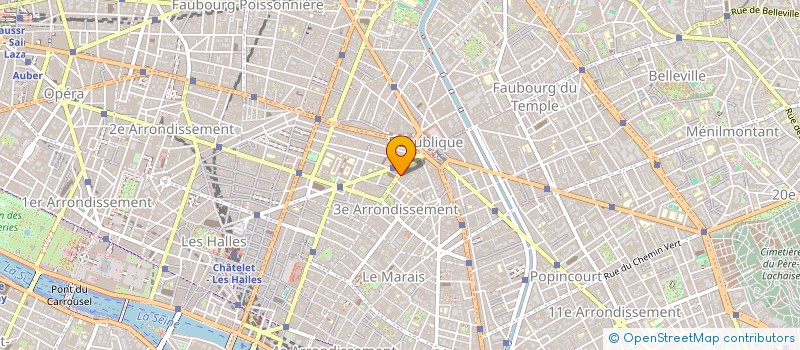 localisation de l'entreprise SYNDIC COPRO 162, R DU TEMPLE  PARIS