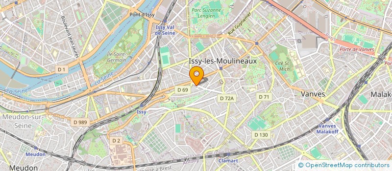 localisation de l'entreprise SYNDIC COPRO 17 19 R TELLES LA POTERIE à ISSY-LES-MOULINEAUX
