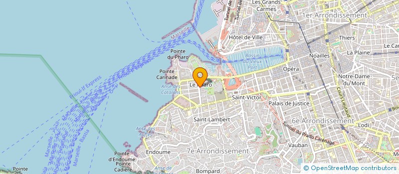 localisation de l'entreprise SYNDIC COPRO 17 AV PASTEUR à MARSEILLE