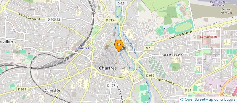 localisation de l'entreprise SYNDIC COPRO 18 RUE DU BOURG à CHARTRES