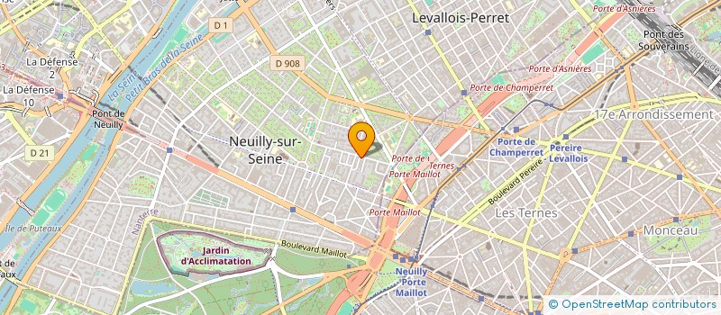 localisation de l'entreprise SYNDIC COPRO 19 B RUE PERRONET à NEUILLY SUR SEINE