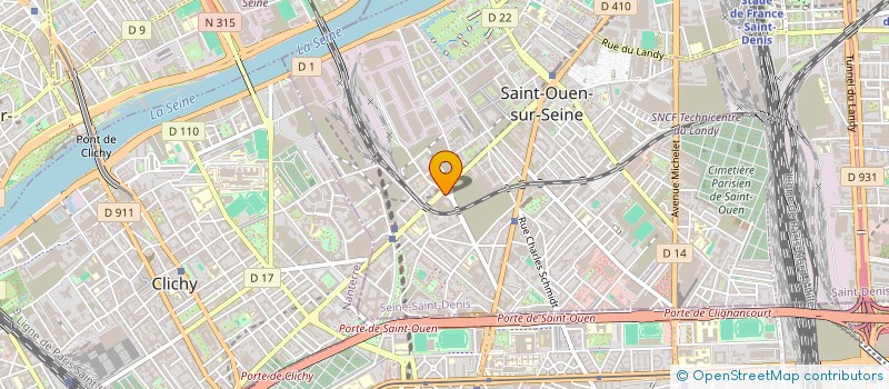localisation de l'entreprise SYNDIC COPRO 2 PL DU CAPITAINE GLARNER à SAINT-OUEN-SUR-SEINE