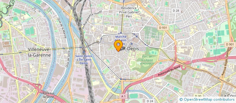 localisation de l'entreprise SYNDIC COPRO 2 R GILBAUT ST DENIS à SAINT-DENIS