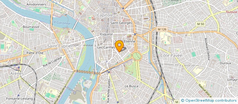 localisation de l'entreprise SYNDIC COPRO 2 RUE ESPINASSE à TOULOUSE