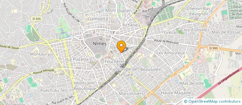 localisation de l'entreprise SYNDIC COPRO 20 AVE CARNOT  NIMES