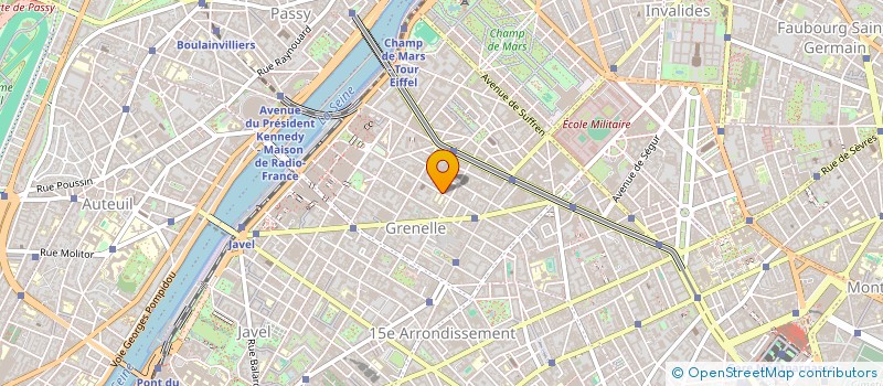 localisation de l'entreprise SYNDIC COPRO 21 RUE FONDARY.  PARIS