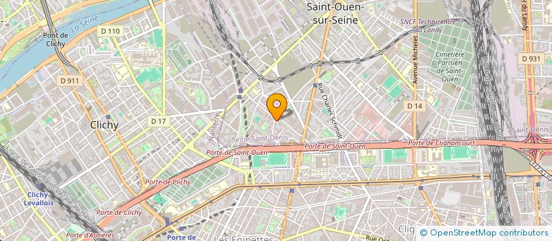 localisation de l'entreprise SYNDIC COPRO 23 RUE ZOLA à SAINT-OUEN-SUR-SEINE
