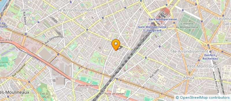 localisation de l'entreprise SYNDIC COPRO 25 RUE SNOS DUMONT  PARIS