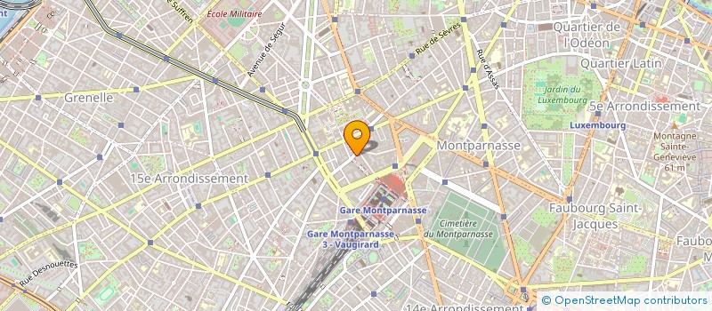 localisation de l'entreprise SYNDIC COPRO 27 RUE FALGUIERE  PARIS