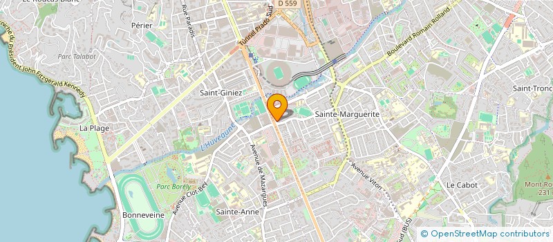 localisation de l'entreprise SYNDIC COPRO 28 SQUARE MICHELET à MARSEILLE