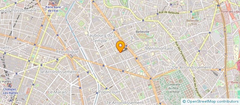 localisation de l'entreprise SYNDIC COPRO 29 RUE MORET  PARIS