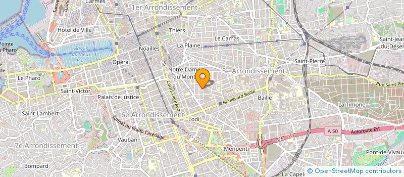 localisation de l'entreprise SYNDIC COPRO 29 RUE NAVARIN à MARSEILLE