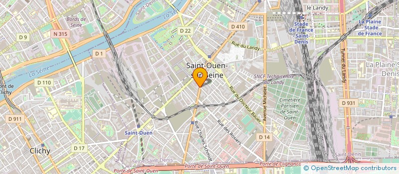 localisation de l'entreprise SYNDIC COPRO 30 AV GABRIEL PERI à SAINT-OUEN-SUR-SEINE