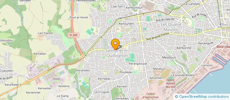 localisation de l'entreprise SYNDIC COPRO 30 RUE V EUSEN à BREST