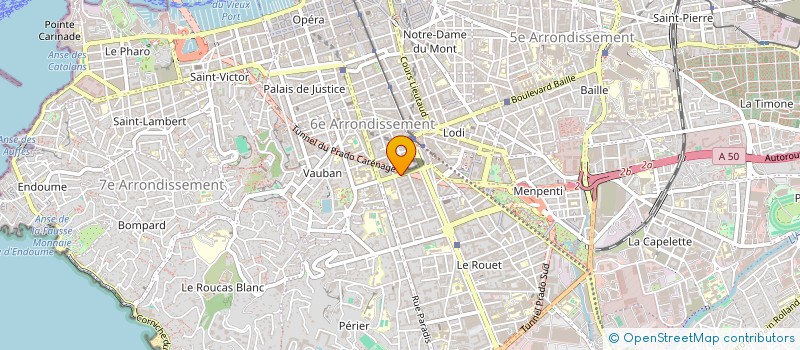 localisation de l'entreprise SYNDIC COPRO 31 RUE DOCTEUR ESCAT à MARSEILLE