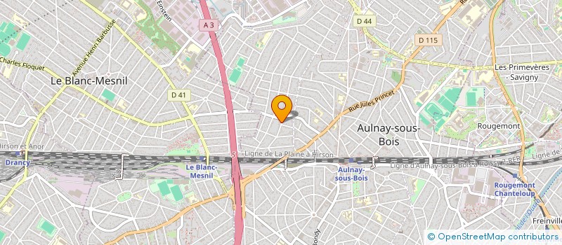 localisation de l'entreprise SYNDIC COPRO 37 RUE EMILE VOLPATI à AULNAY-SOUS-BOIS