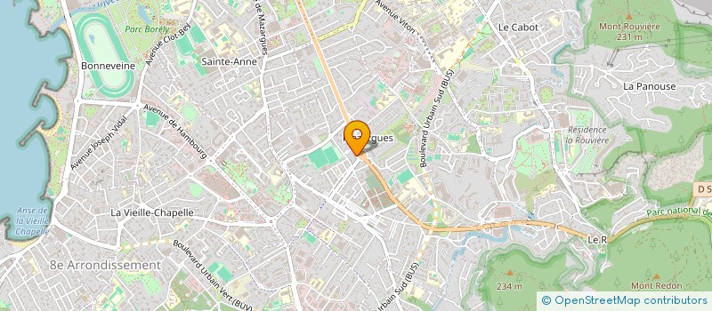 localisation de l'entreprise SYNDIC COPRO 4 ROND POINT DE MAZARGUES à MARSEILLE 9
