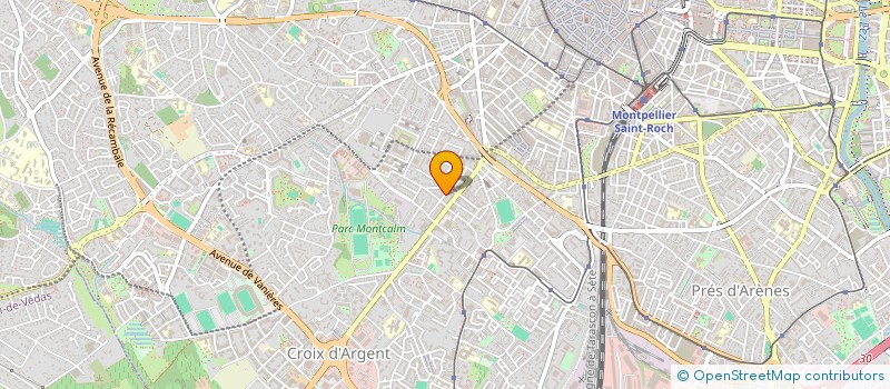 localisation de l'entreprise SYNDIC COPRO 4 RUE FELIX SAHUT à MONTPELLIER