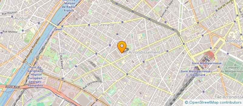 localisation de l'entreprise SYNDIC COPRO 40 RUE ABBE GROULT  PARIS