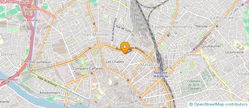 localisation de l'entreprise SYNDIC COPRO 40TER RUE DU PRINTEMPS à TOULOUSE