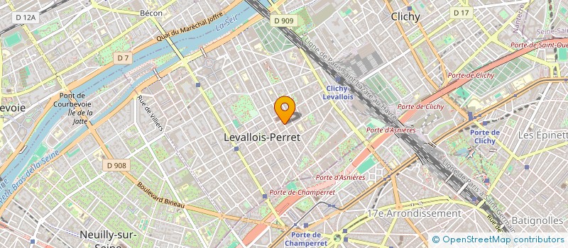 localisation de l'entreprise SYNDIC COPRO 42 R EDOUARD VAILLANT à LEVALLOIS-PERRET