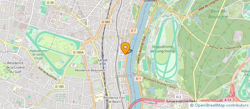 localisation de l'entreprise SYNDIC COPRO à SAINT-CLOUD