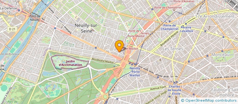 localisation de l'entreprise SYNDIC COPRO à NEUILLY-SUR-SEINE