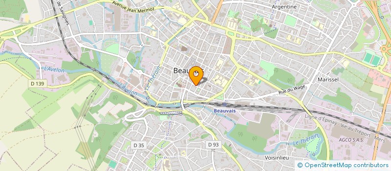 localisation de l'entreprise SYNDIC COPRO 5 VILLIERS ISLE ADAM  BEAUVAIS