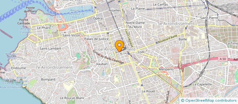 localisation de l'entreprise SYNDIC COPRO 56 RUE EDMOND ROSTAND à MARSEILLE